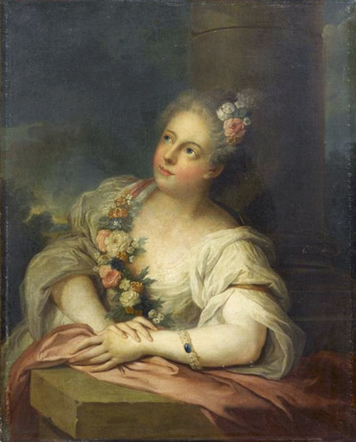 Portrait de Marie-Victoire-Sophie de Noailles, comtesse de Toulouse, 1725, 