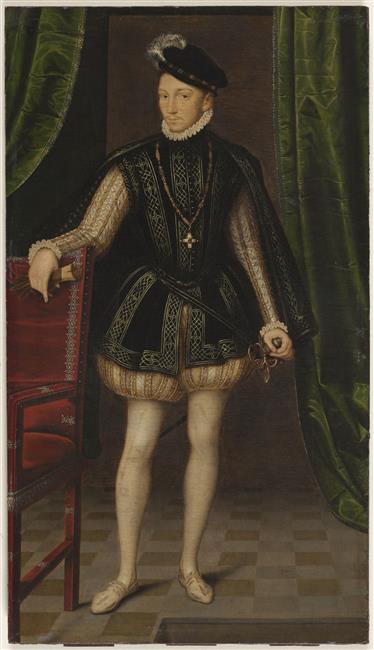 Portrait de Charles IX, 1569, 