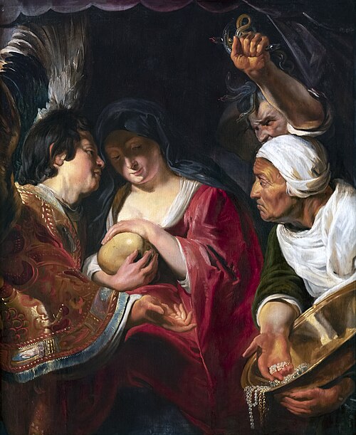 La tentation de Madeleine, 1700, 