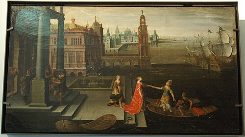 L'Embarquement d'Hélène, 1700, 