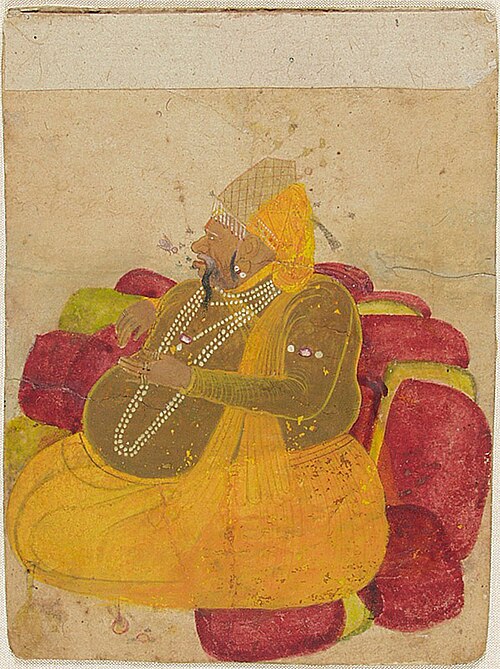 Old Bridegroom Harassed by Flies, 1730, 
