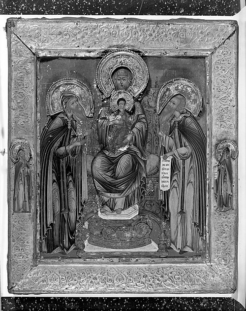 Madonna and Child Enthroned between Two Saints, 1775, 