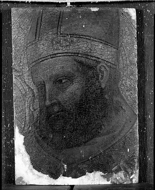 Head of a Bishop Saint, 1387, 