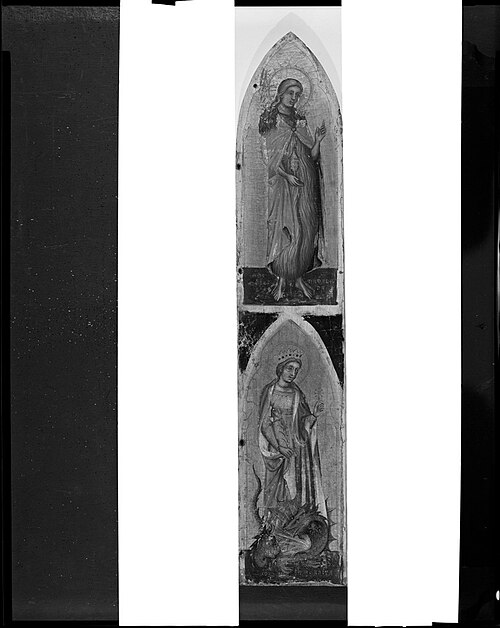 Saint Mary Magdalene and Saint Margaret, 1375, 
