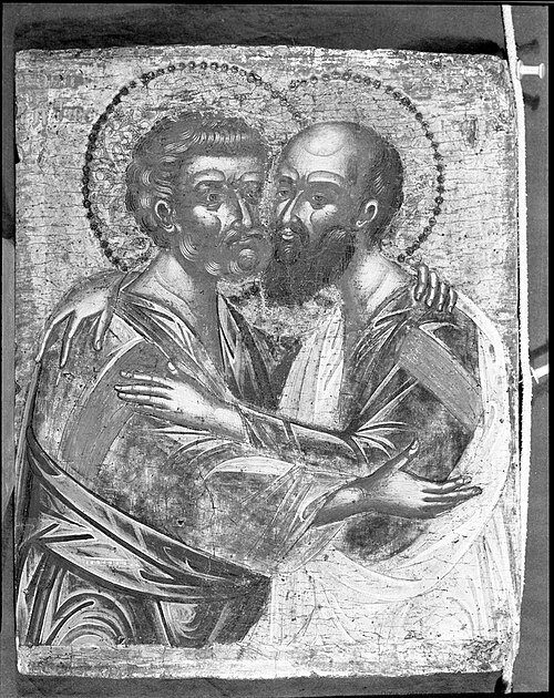 The Embrace of Saint Peter and Saint Paul, 1500, 