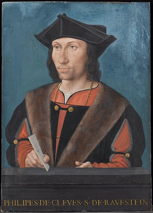 Portrait de Philippe de Clèves, 1475, 
