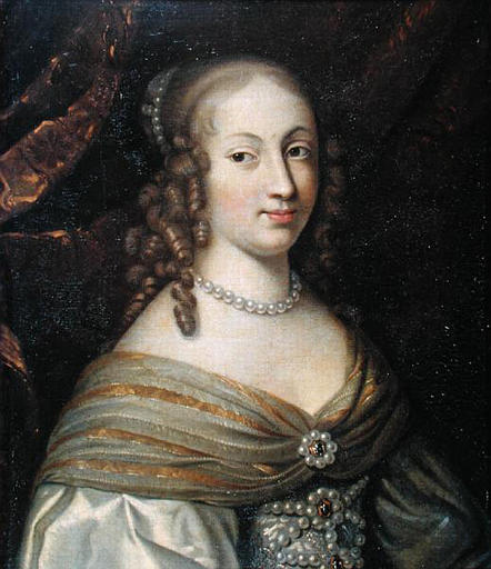 Portrait d'Anne Geneviève de Bourbon, duchesse de Longueville, 1700, 