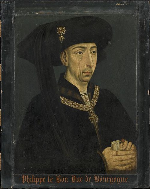 Portrait de Philippe le Bon, duc de Bourgogne, 1450, 