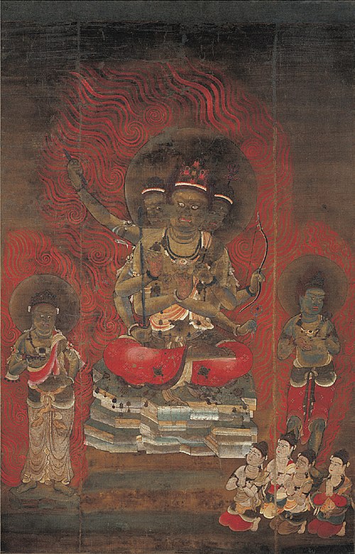 来振寺本五大尊像, , 