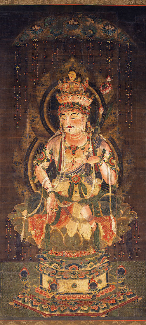 Eleven-Headed Kannon, 1200, 