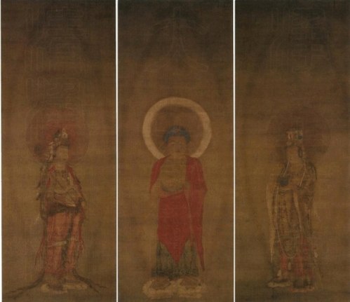 阿弥陀三尊像, , 