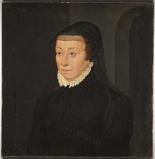 Portrait de Catherine de Médicis, 1575, 