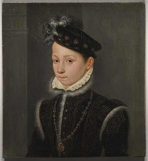 Portrait de Charles IX, 1569, 