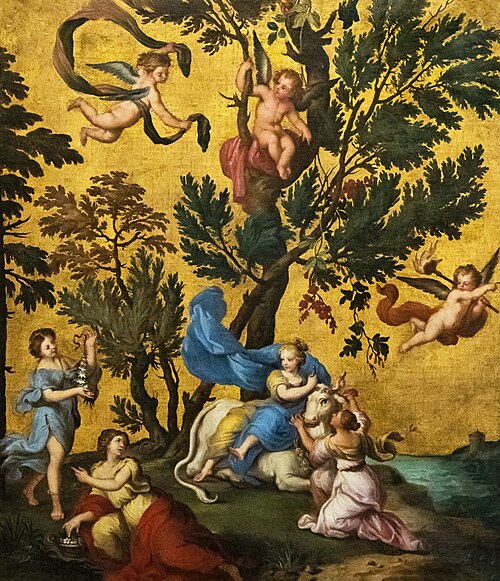 L'enlèvement d'Europe, 1650, 