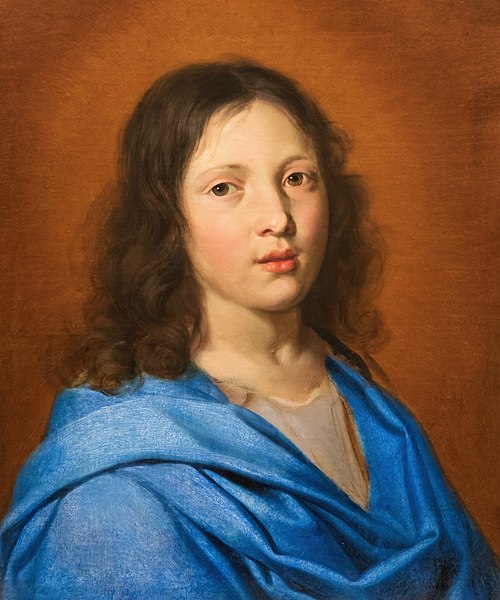 Portrait d'un jeune homme vêtu à l'antique, 1700, 
