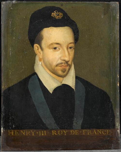 Portrait d'Henri III, 1575, 