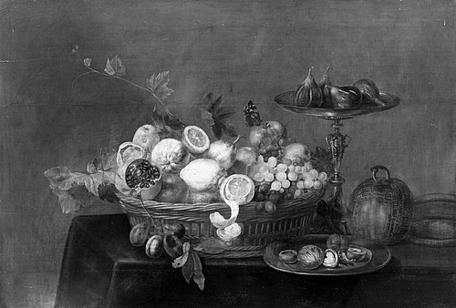 Still life with fruits, 1650, 