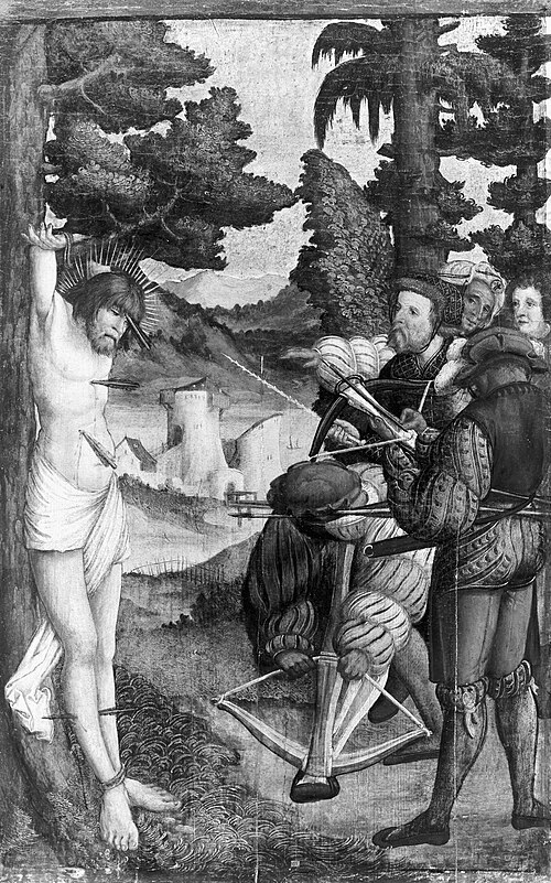 Martyrdom of Saint Sebastian, 1520, 