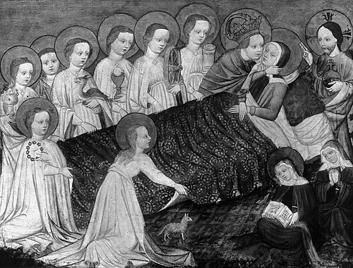 Death of Saint Clare, 1450, 