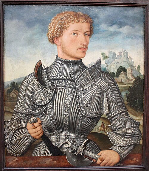Portrait of sir Rehlinger, 1527, 