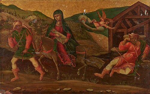 The Flight to Egypt, 1500, 