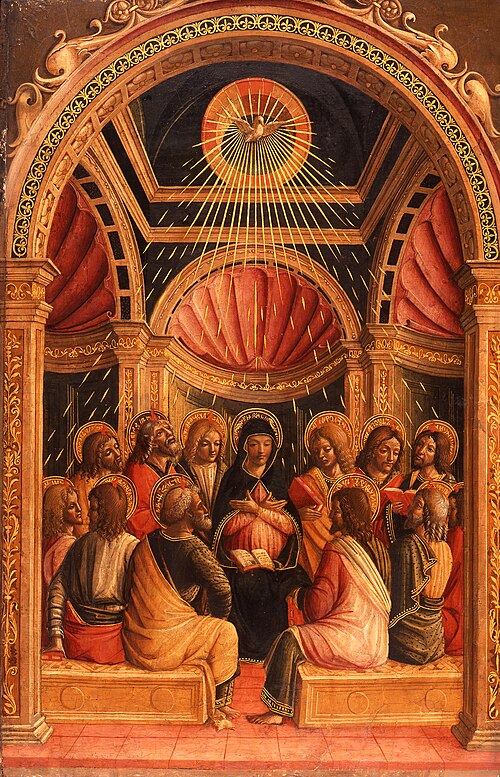 The Outpouring of the Holy Spirit (Pentecost), 1487, 