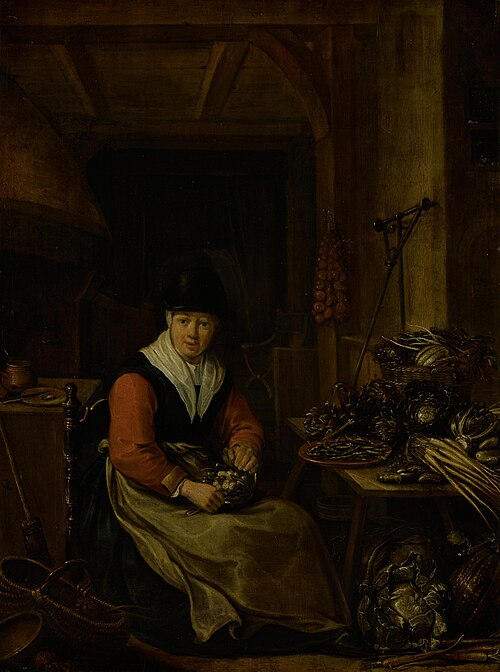 Die Köchin, 1650, 