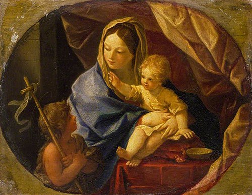 The Virgin and Child with the Infant Baptist, 1740, 