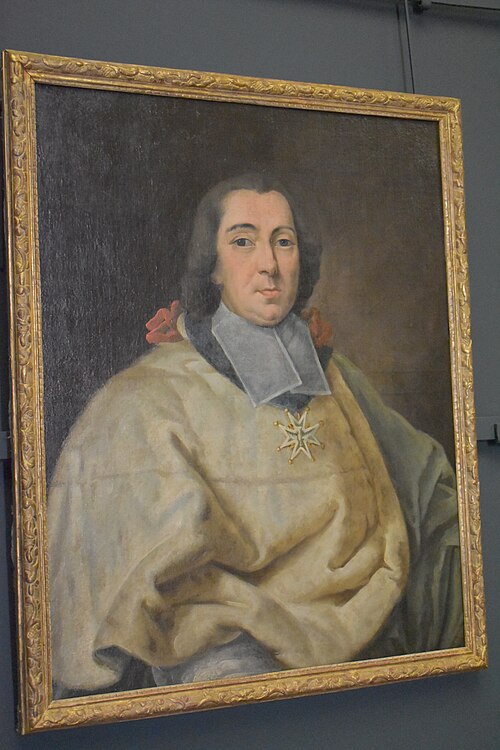 Portrait de Monseigneur Charles Antoine de La Roche-Aymon, archevêque de Narbonne de 1752 à 1762, 1800, 