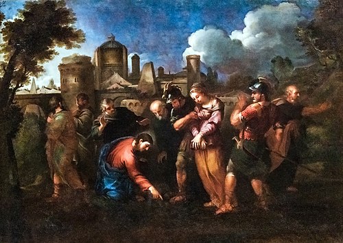 La femme adultère, 1800, 