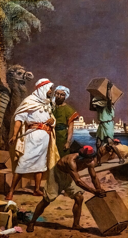Marchand et Hemmel sur les quais, 1871, 