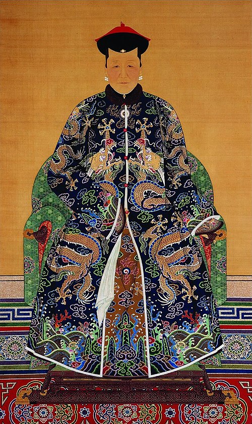 Portrait of Lirongbao’s Wife (fl. 17th century), , 