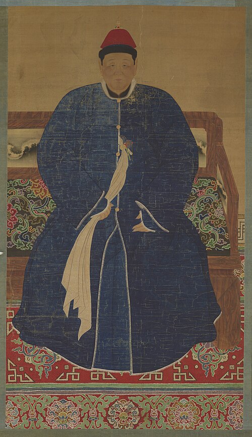 Portrait of a Court Lady Alleged to be Empress Xiaozhuang (1613-1688), , 