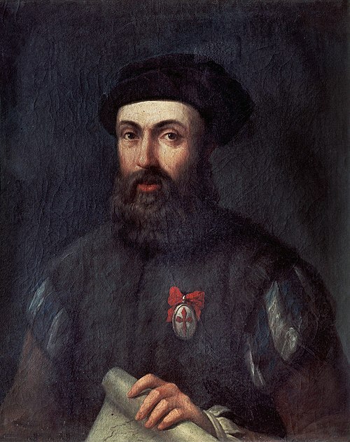 portrait of Magellan, 1848, 