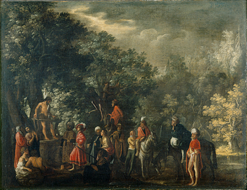 John the Baptist´s Preaching, 1650, 