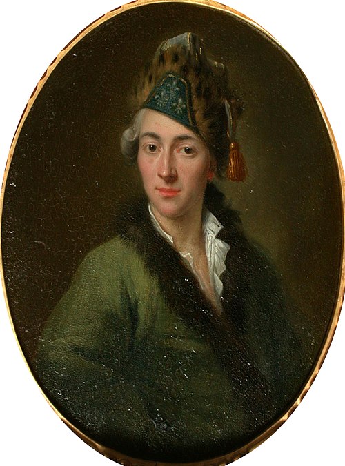 Portrait d'homme, 1750, 
