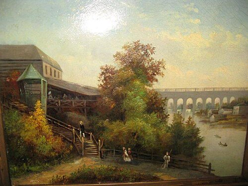 High Bridge, Harlem River, N.Y.C., , 
