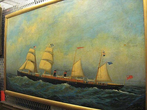 Steamship "Arizona", , 
