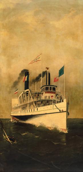 Long Island Sound Steamboat "Providence", , 