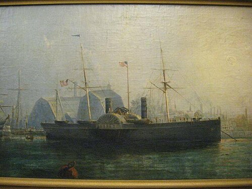 U.S. Steamship "Vanderbilt", , 