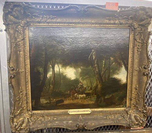 Landscape with Figures, , 