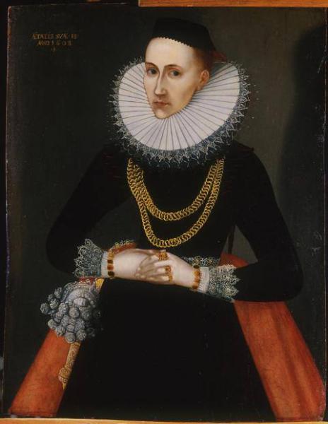 Portrait of a Young Lady, 1608, 