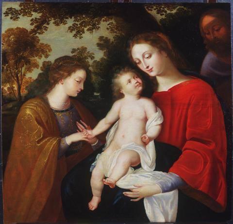 The Mystic Marriage of St. Catherine, 1637, 