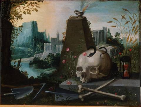An Allegory: Death and Immortality, 1700, 