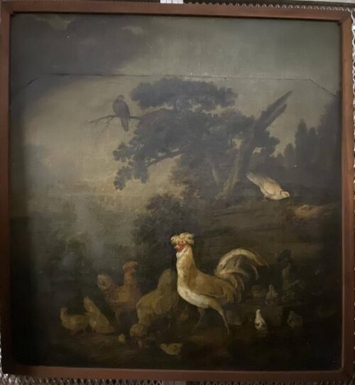 Birds in a Park, , 