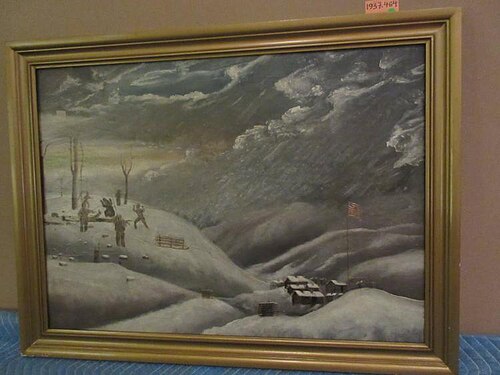 Washington's Camp at Valley Forge, , 
