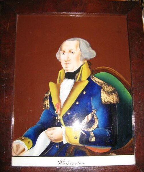 George Washington Wearing the Medal of the Cincinnati, , 