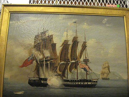 Engagement between the U.S. Frigate Chesapeake and H.M.S. Shannon, 1812, 