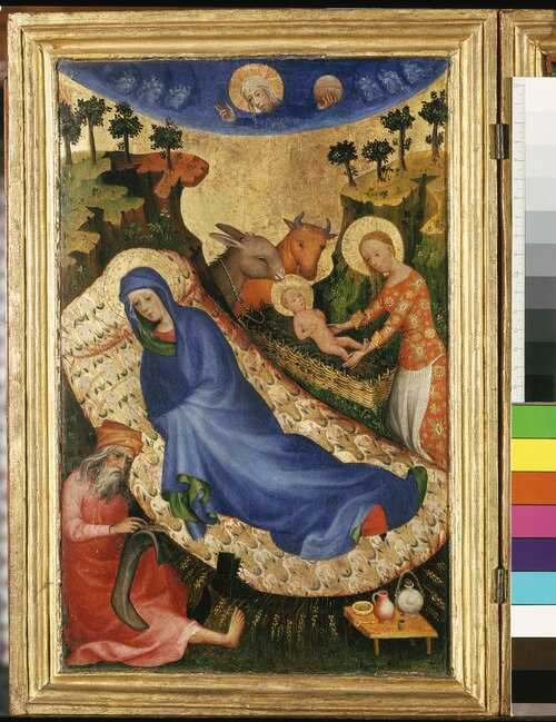 The birth of Christ, 1380, 