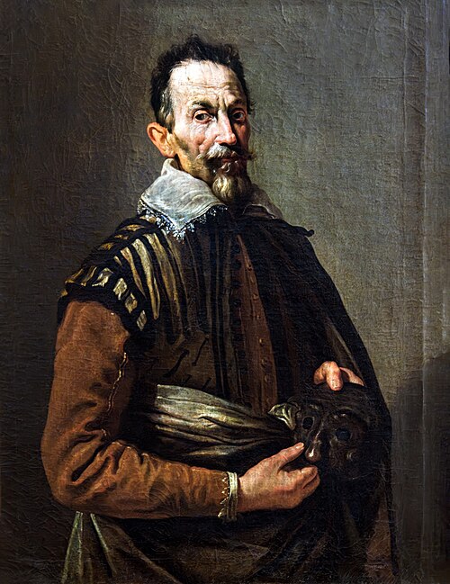 Portrait de Francesco Andreini ou Claudio Monteverdi, 1650, 